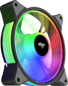 Ventilateur de boîtier <span class=keywords><strong>Aigo</strong></span> (OEM) AR12 120 mm ARGB, ventilateur de boîtier d'ordinateur silencieux, refroidissement haute performance, ventilateur CPU - Product Image 4