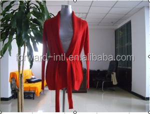 a maglia stretta signore scollo a v in cashmere pullover maglione modello - Product Image 3