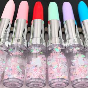 Bolígrafo de Alta Calidad con Forma de Lápiz Labial, Mini Bolígrafo con Forma de Lápiz Labial con Aceite de Flores - Product Image 5