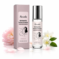 Parfum Wanita Roxelis Aroma Bunga Manis Tahan Lama Aroma Segar Portabel Parfum Harian Grosir OEM ODM