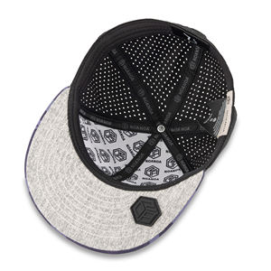 Casquette de sport ajustée et imperméable TCAP personnalisable avec technique de perforation au laser résistante à l'eau - Product Image 5