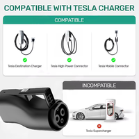GB T zu NACS AC EV-Ladeadapter für Rivian Lucid zum Laden an Chinesischen Öffentlichen Ladesäulen IP65 Outdoor Tragbar für Reisen