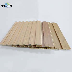 Pannello murale decorativo Doghe Wpc Panneau pannello murale De Pared De Pvc esterno - Product Image 3