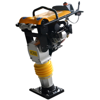 Compacteur vibrant haute fréquence Xuanhua Factory HCR80, compacteur de tranchées, pilonneuse de qualité industrielle avec certification CE