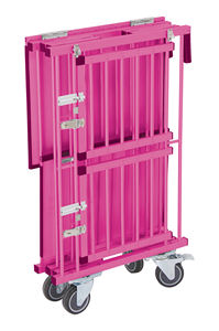 Small <span class=keywords><strong>Portable</strong></span> Dog Show <span class=keywords><strong>Trolley</strong></span> Alumínio Cage <span class=keywords><strong>Pet</strong></span> Carrier com Rodas para Gatos e Cães Animais - Product Image 4
