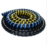 Cubierta protectora antiestática ignífuga en espiral para tubería de aceite hidráulico de color personalizado de alta calidad