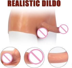 Giocattolo Sessuale per Uomini, Grande Dildo, Prodotto per Adulti, Dildo Artificiale Indossabile da Donna, Lingerie Sexy, Masturbazione, Pantaloni in Pelle - Product Image 2