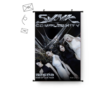 Poster in Tessuto con Foto di KPOP <span class=keywords><strong>KARINA</strong></span> WINTER NINGNING GISELLE World Tour SYNK COMPLaeXITY, Decorazioni da Appendere - Product Image 1