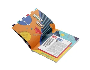 Fábrica al por mayor precio barato a todo color niños cubierta suave estudiante actividad libro de imágenes en rústica niños libro de impresión