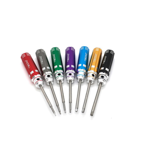 7 Uds 0,9 1,27 1,3 1,5 2,0 2,5 3,0mm Kit de herramientas de destornillador hexagonal de acero para Traxxas <span class=keywords><strong>Axial</strong></span> RC coche helicóptero avión FPV - Product Image 5