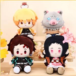 60 Pièces en Gros Maoyou Demons Slayered Figurines Assises Tanjiro <span class=keywords><strong>Nezuko</strong></span> Kamado Pendentifs Décoratifs Jouets Tendance Cadeau - Product Image 1