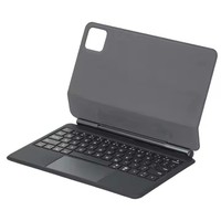 Étui pour tablette avec clavier BT pour Pad 6 avec pavé tactile rétroéclairé, logo personnalisable, 11 pouces, matériau PU