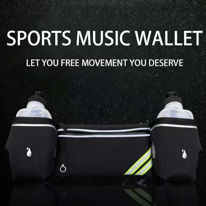 HECHZSO Slim Running Belt Fanny Pack For Women And Men,Fanny Pack With Reflective - View #7