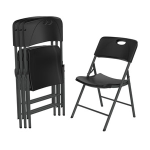 Commercial White Wholesale HDPE <b>Folding</b> Lightweight Modern Outdoor <b>Table</b> and Chairs for Events Party Wedding - Product Image 1