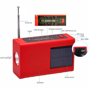 วิทยุพ<span class=keywords><strong>ล</strong></span>ังงานแสงอาทิตย์แบบมือหมุน พร้อมช่องเสียบ USB/การ์ด TF เครื่องเ<span class=keywords><strong>ล</strong></span>่น MP3 แบตเตอรี่สำรองพกพา 2000mAh ไฟฉาย จอแสดงผลดิจิตอ<span class=keywords><strong>ล</strong></span> รองรับคลื่นวิทยุ FM/AM สำหรับฟังเพลงที่บ้าน - Product Image 5