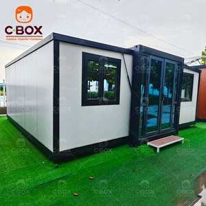 Casa Modular Moderna de Acero de 20 pies, Fácil de Ensamblar, Casa Móvil Pequeña, Oficina Plegable Prefabricada, Casa Contenedor Expandible - Product Image 2