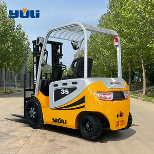 رافعة شوكية كهربائية صناعية صغيرة من يولي بحمولة 1.5 طن، عالية الجودة ورخيصة للبيع، مع بطارية حمض الرصاص ونظام دفع رباعي - Product Image 5