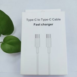 <span class=keywords><strong>Cable</strong></span> de Carga Rápida y Transferencia de Datos USB-C a USB-C de 1M, PD 60W, 3A, con Caja, <span class=keywords><strong>para</strong></span> Teléfono Móvil - Product Image 2