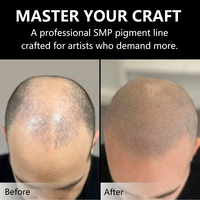 Pigmento para Micropigmentación Capilar YD SMP, Sistema de Gradiente del 30 al 100% para Resultados Naturales de Folículos Capilares en 3D