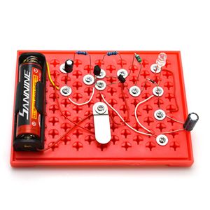 Circuito electrónico para estudiantes, accesorios electrónicos, lámpara LED <span class=keywords><strong>de</strong></span> ahorro <span class=keywords><strong>de</strong></span> energía, tecnología STEM, modelo <span class=keywords><strong>de</strong></span> popularización <span class=keywords><strong>de</strong></span> <span class=keywords><strong>ciencia</strong></span> creativa - Product Image 2