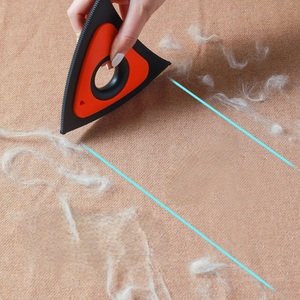 Çevre dostu silikon yapımı taşınabilir Pet saç çıkarıcı detooth Sawtooth tasarlanmış halı güvenli kanepe-uyumlu Pet saç fırçası - Product Image 1