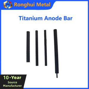 Anode en titane de haute qualité, revêtue de MMO et de <span class=keywords><strong>platine</strong></span>, conforme ASTM B348, <span class=keywords><strong>prix</strong></span> compétitif pour le traitement de l'eau et l'électrodéposition - Product Image 1