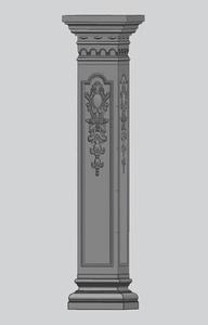Moldes de Plástico Reutilizables para Pilares de Hormigón, Molde Ajustable para Columnas Romanas, Encofrado Decorativo para Pilares SB-C, Columna Romana - Product Image 6