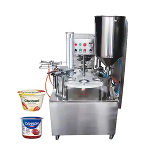 Máquina automática de envasado de yogur, máquina de envasado de agua, helado, zumo, miel