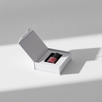 Boîte de papier magnétique à clapet d'impression de logo personnalisé boîte d'emballage de cosmétiques de parfum boîtes de vernis à ongles de rouge à lèvres