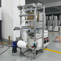 Extrudeuse de film soufflé de bureau, machine de laboratoire pour le soufflage de films en PP, PE, PLA pour la R&D et les tests d'échantillons