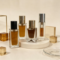 Botol Parfum Kaca Tipis Kosong Mini 5ml 10ml 15ml dengan Pompa Semprot