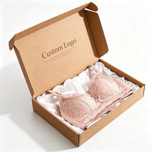 Caja de Envío de Cartón Corrugado Plegable Kraft Personalizada para Ropa, Lencería y Prendas de Vestir - Product Image 1