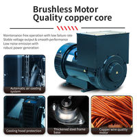 Générateur diesel super silencieux 15 kW 18,75 kVA, moteur triphasé, groupe électrogène insonorisé avec ATS pour maison et villa, certifié CE
