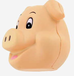 थोक प्रचार प्रचार उपहार सुअर का सामना कर रहे हैं पिग विरोधी फोम तनाव गेंद तनाव से मुक्त - Product Image 5