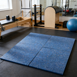 Tapis de sol de gym en caoutchouc composite 15 mm, couleurs assorties, <span class=keywords><strong>prix</strong></span> <span class=keywords><strong>d</strong></span>'usine, pour salle de sport à domicile, tapis de sol de gym emboîtable - Product Image 3