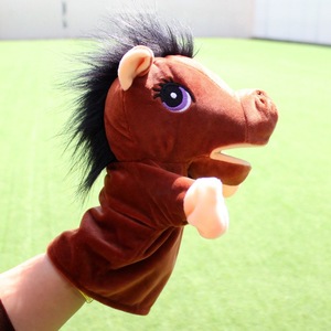 Animali pupazzi peluche simpatiche bambole di pezza giocattoli educativi per bambini leone elefante dinosauro scimmia bambola regalo animale marionetta da dito - Product Image 6