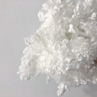 Vente directe usine – Filament creux conjugué en polyester recyclé siliconé pour béton, en peluche tridimensionnelle