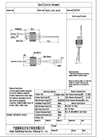 Débitmètre à interrupteur de débit d'eau XK-FS-01 avec raccord fileté femelle 1L/min pour pompe à chaleur, chauffe-eau, climatiseur