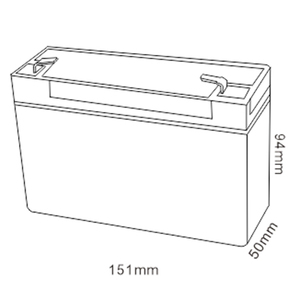 Mhb Ms12-6A Rechargeable Seal Plomb Acide Scooter Agm Vrla 20h Batterie <span class=keywords><strong>6V</strong></span> <span class=keywords><strong>12ah</strong></span> pour UPS - Product Image 2