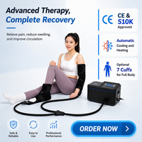 Appareil de physiothérapie VU à compression chaude et froide, thérapie par semi-conducteurs sans glace pour la réduction des douleurs musculaires et des gonflements