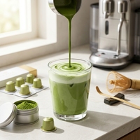 Micro Matcha – Poudre de thé vert de première récolte, authentique qualité cérémoniale chinoise, mélange de printemps, options en vrac, sachets et boîtes