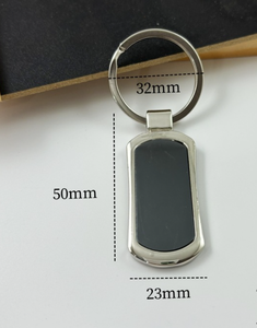 Llavero de Metal de Aleación de Zinc con Grabado Láser de Logotipo Personalizado, Sublimación DIY, Llavero en Blanco, Moderno, Ligero e Impermeable - Product Image 5