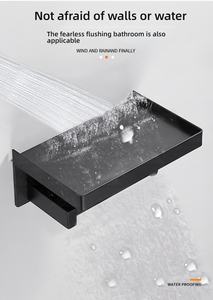 <span class=keywords><strong>Porte</strong></span>-<span class=keywords><strong>papier</strong></span> toilette mural Wayon en acier inoxydable noir mat moderne avec tablette pour téléphone pour maison préfabriquée WW-ZJJ - Product Image 3