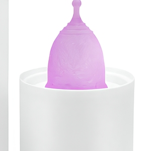 Esterilizador de copas menstruales de plástico reutilizables para desinfección y limpieza con vapor - Product Image 6