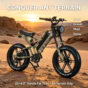 Vélo électrique tout-terrain adulte personnalisable avec batterie au lithium EU, pour la ville et la montagne, haute vitesse. - Product Image 1