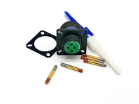 Connecteur circulaire Amphenol Aviation D38999/20WC04SN, prise filaire et connecteur rapide à fibre optique pour câble rapide, série D38999