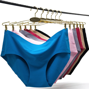 Yun Meng Ni Intimo Sexy, Slip Senza Cuciture <span class=keywords><strong>in</strong></span> Tinta Unita, <span class=keywords><strong>Lingerie</strong></span> per Ragazze - Product Image 1