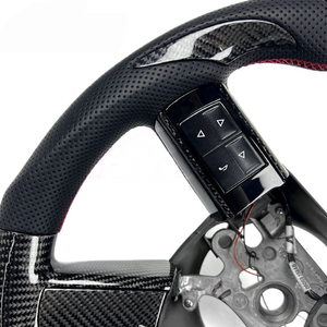 Volante de Fibra de Carbono con LED Personalizado para Dodge Challenger RT Charger SXT, para Chrysler 300 300C SRT <span class=keywords><strong>SRT8</strong></span>, Accesorios para Automóviles - Product Image 3