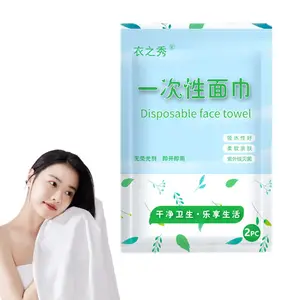 White Disposable Cotton Tissues Soft Non-Woven Hair And Face Towels Cheap Soft Disposable Product