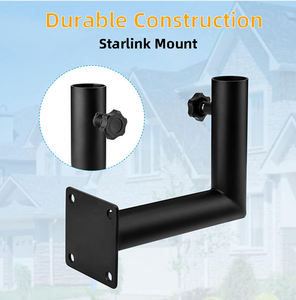 Kit de montage mural Starlink de haute qualité pour Kit Internet Starlink Support de montage d'antenne en acier en forme de L mural - Product Image 3